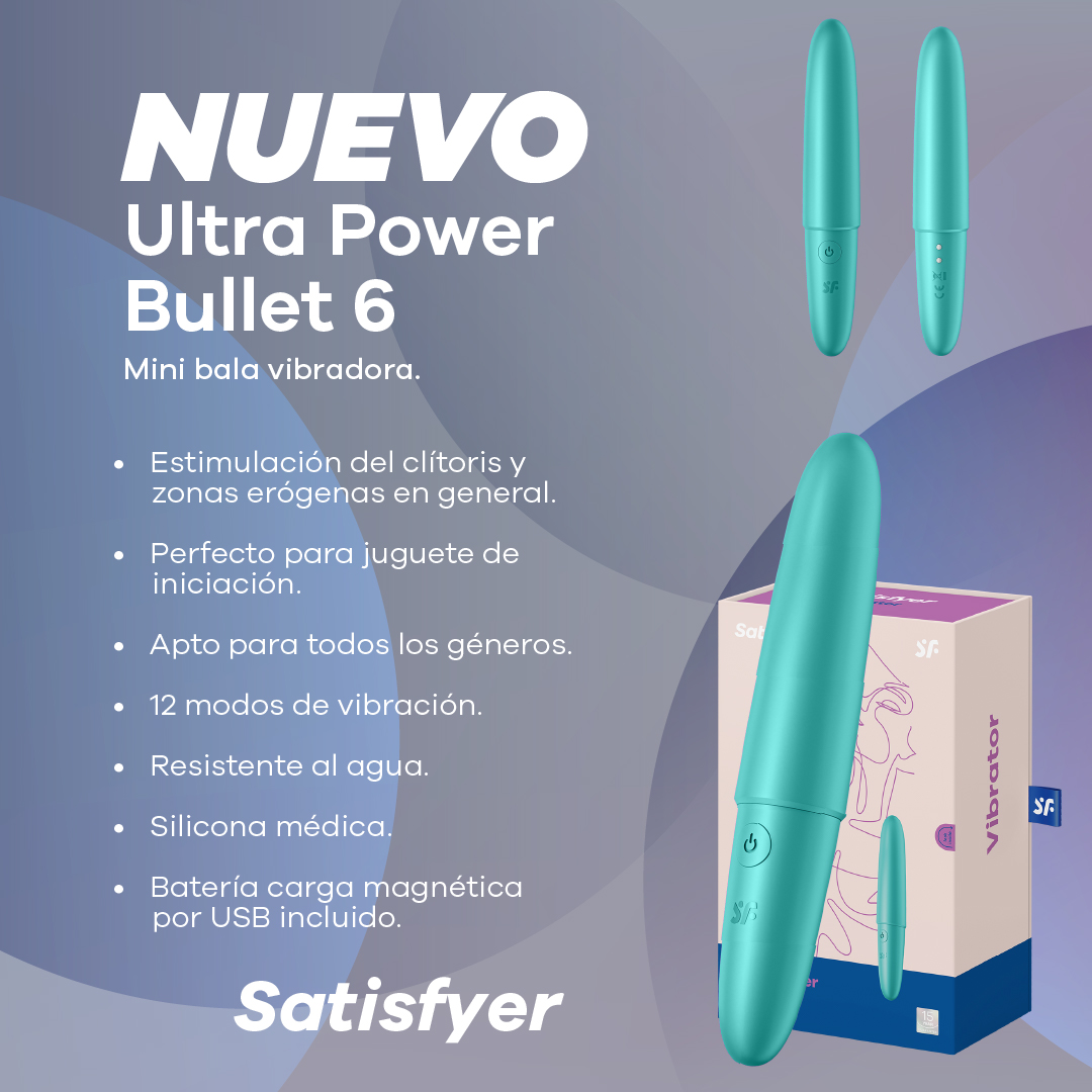 Bala Vibradora Satisfyer Ultra Power Bullet 6